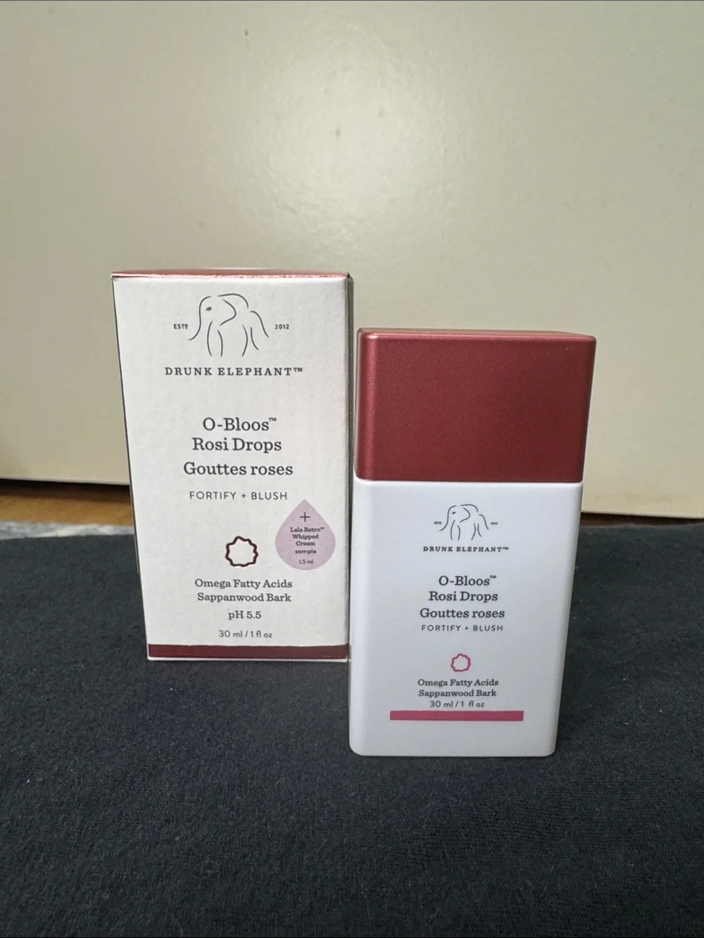 Drunk Elephant O-Bloos Rosi Drops Blush Serum